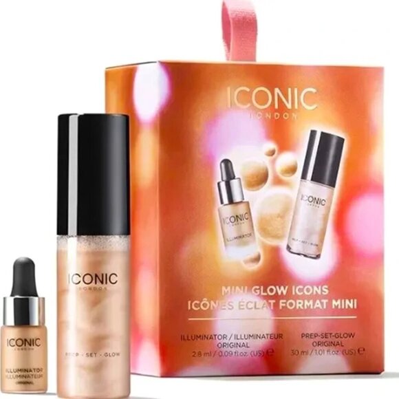 ICONIC LONDON Mini Glow Icons Set Illuminator Glow NEW IN BOX - Picture 1 of 5